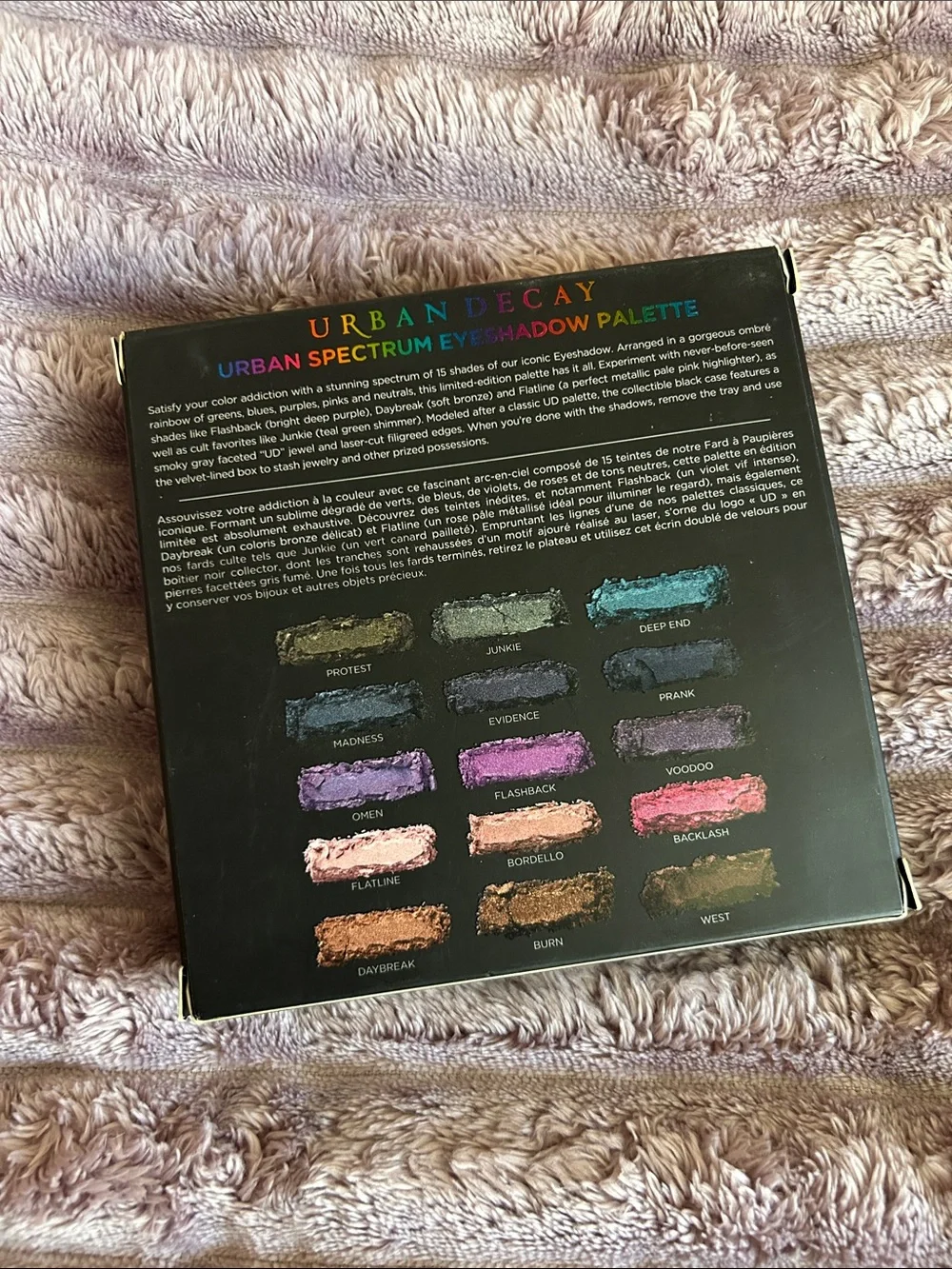 NIB Urban Decay Urban Spectrum Eyeshadow Palette